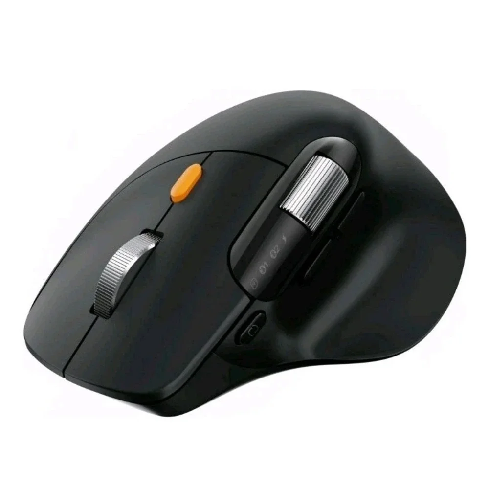 ProtoArc EM25 Ergonomic Mouse with Fast‎ Scrolling, 2.4G Wireless + 2* Bluetooth